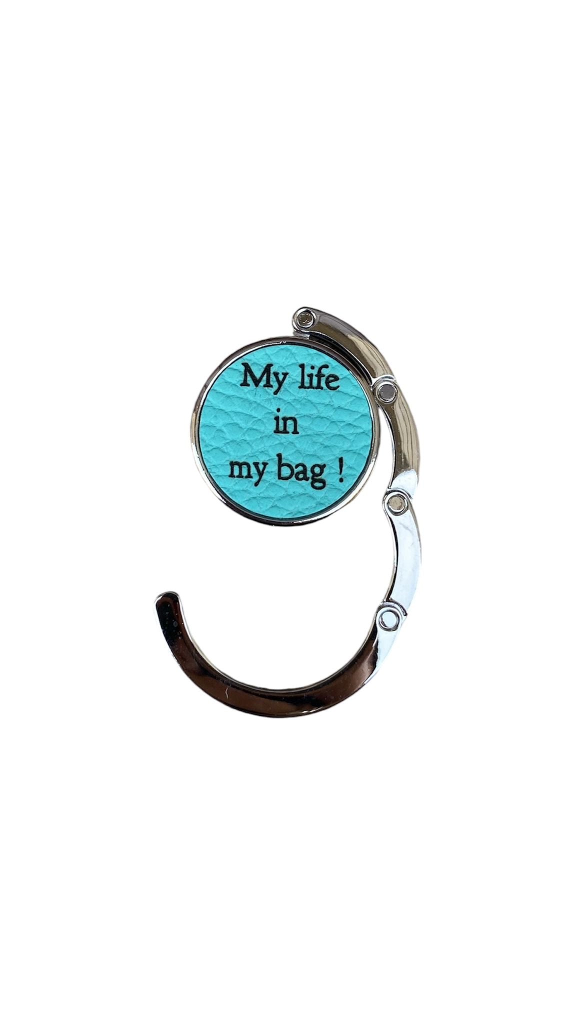 Accroche-sac cuir | ACCROCHE-SAC CUIR "IN MY BAG"