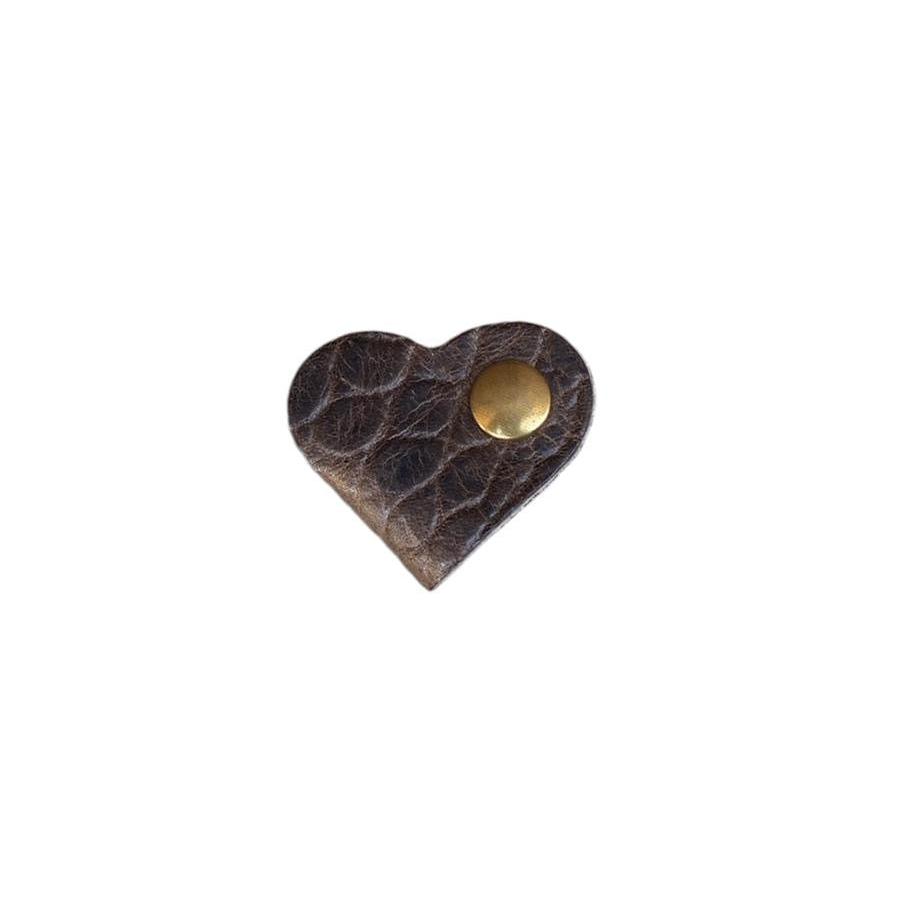 Attache-câbles Cuir | COEUR ATTACHE-CÂBLE